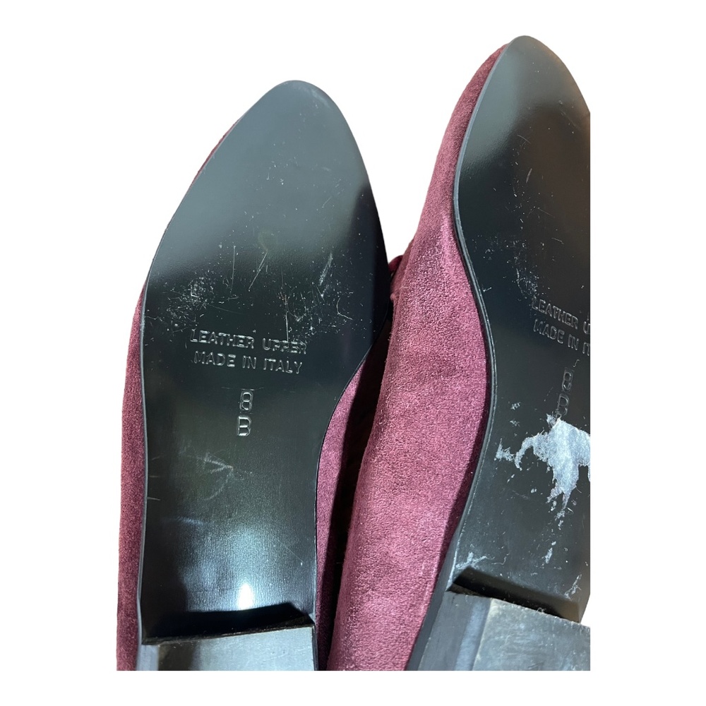 Nuovo Nicar Creazioni Suede Shoes NEW Size 8B flats loafers - Picture 10 of 10